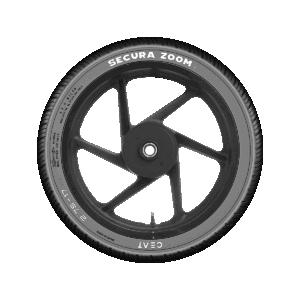 Ceat Zoom F 2.75-17 41P 4PR Tubetype Tyre with Tube Image
