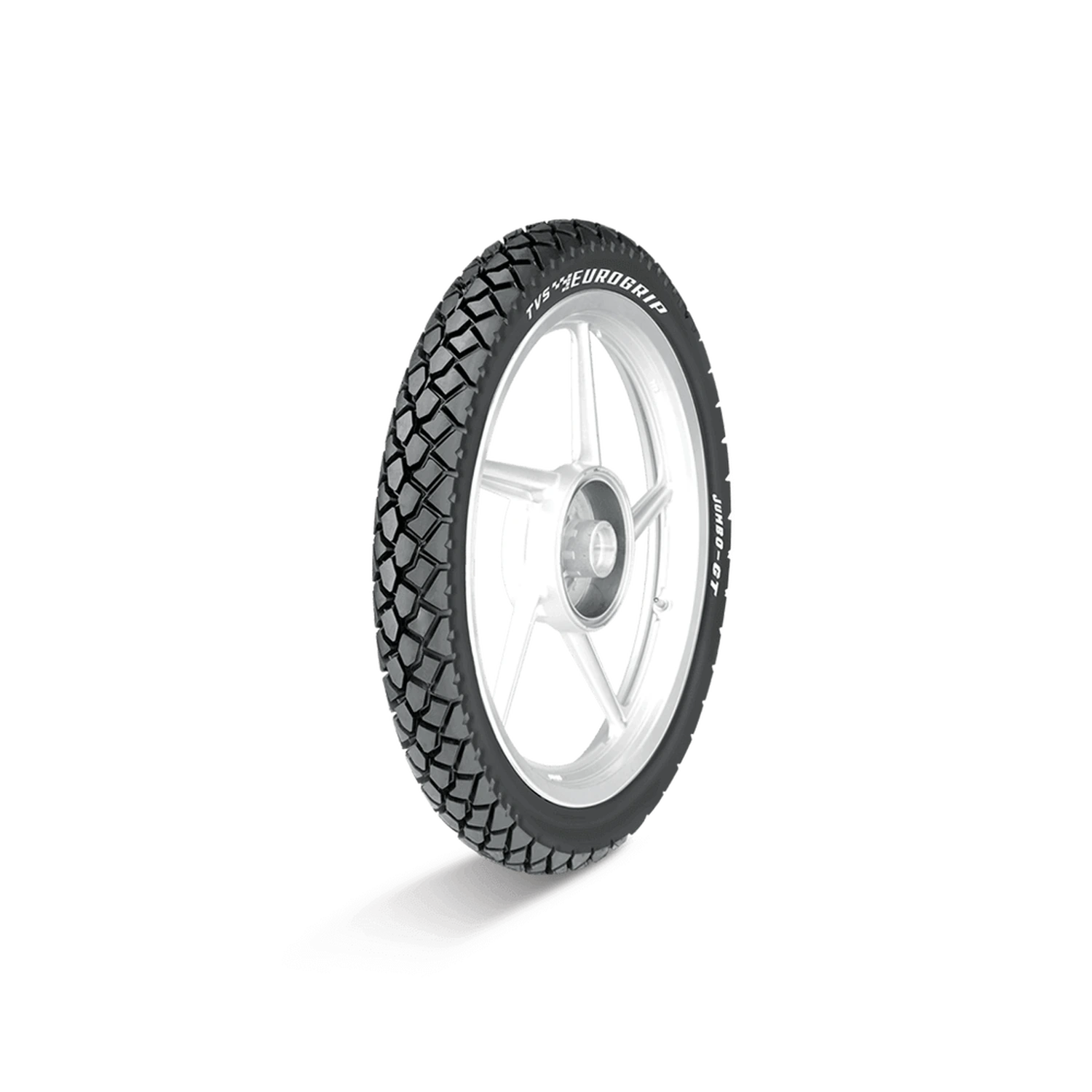 TVS Eurogrip Jumbo Gt 100/90-17 55P Tubeless Tyre Image