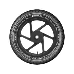 Ceat Zoom X3 110/80-17 57P Tubeless Tyre Image