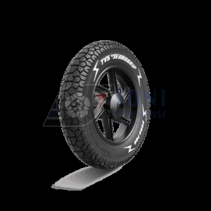 Tvs Eurogrip Dura Pro 90/100-10 53J Tubeless Tyre Image