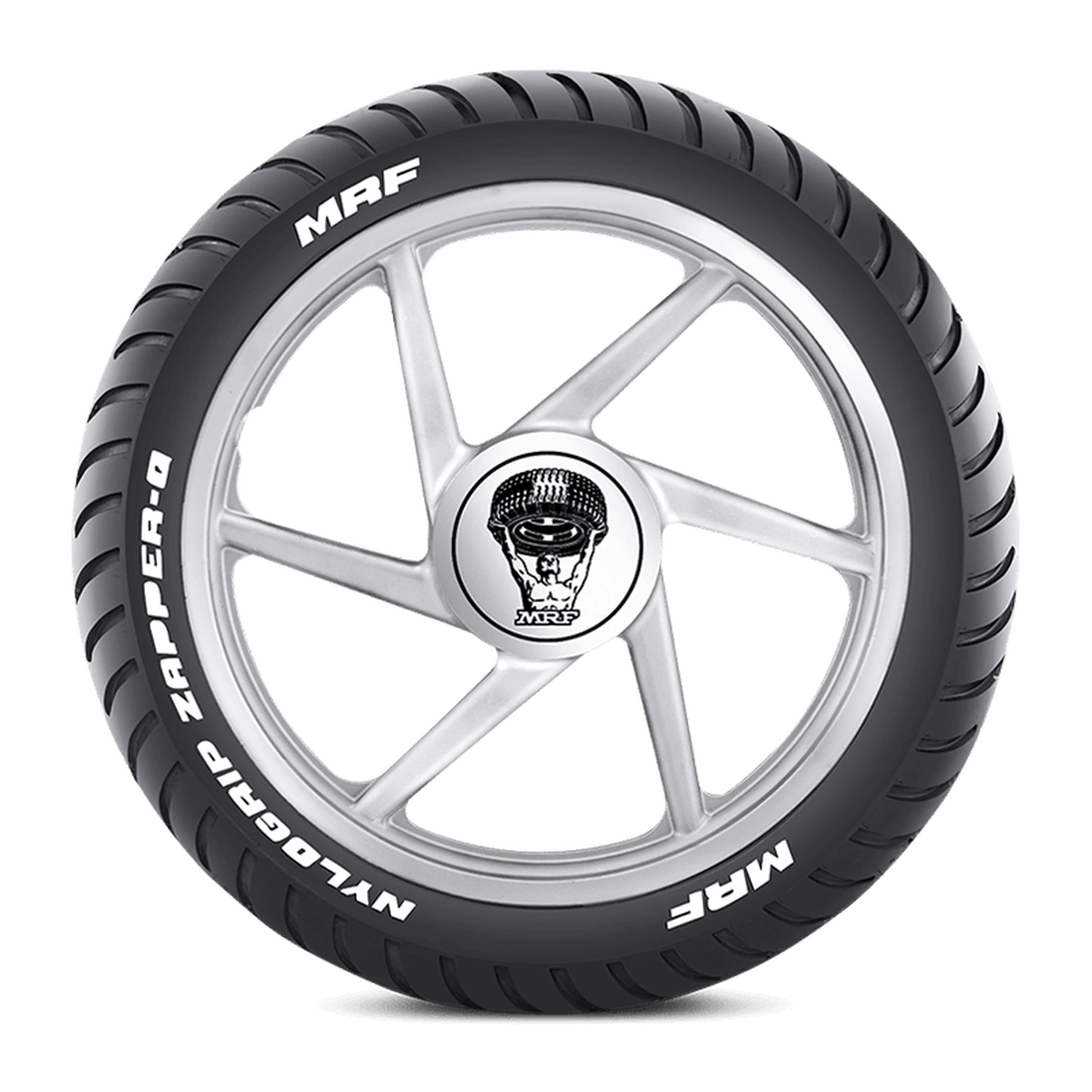 Mrf Zapper Q 110/90-18 61P Tubetype Tyre Image