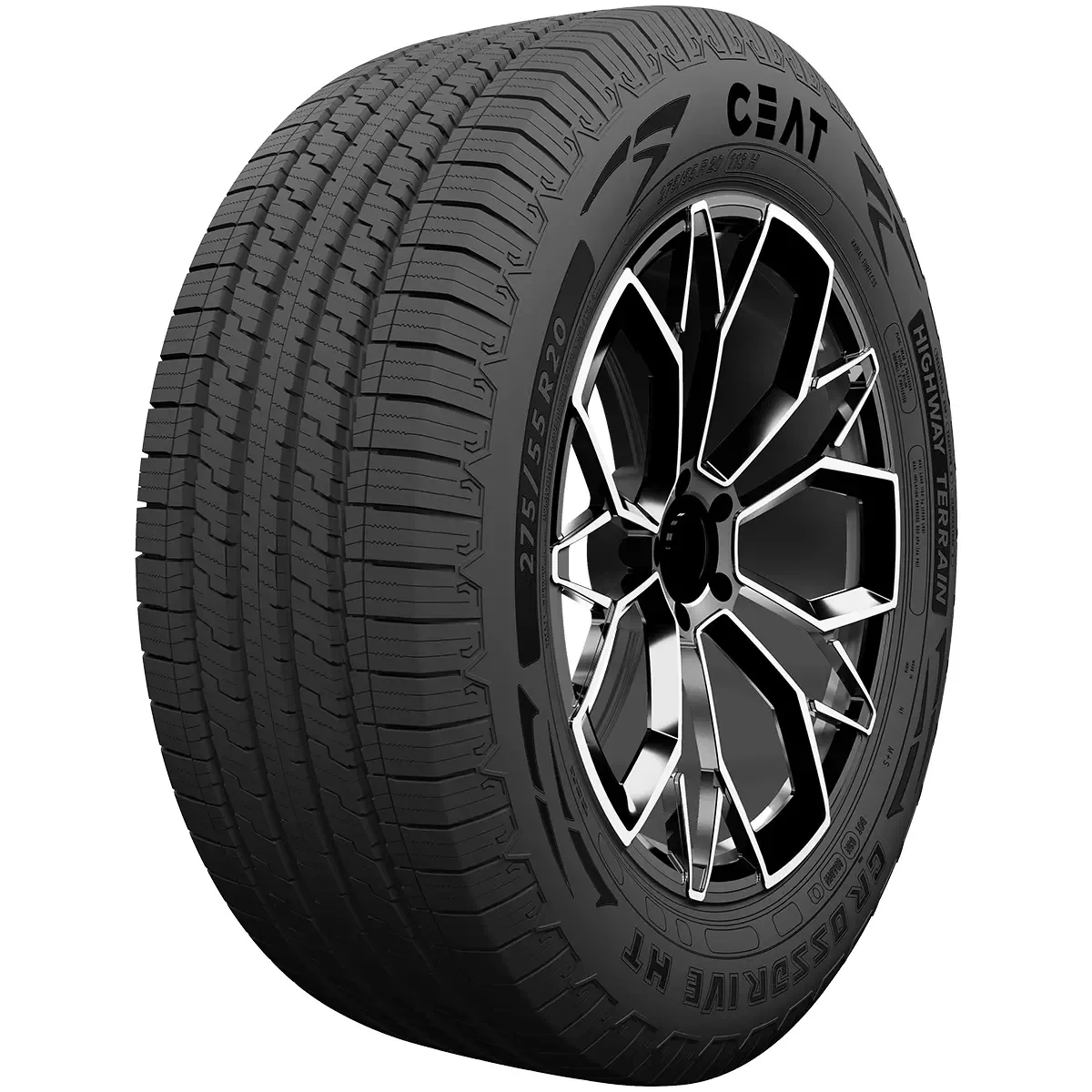 Ceat Crossdrive HT 255/65 R18 111H Tubeless Tyre Image