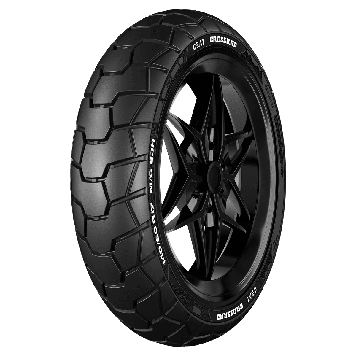Ceat Crossrad 120/80 R18 62H Tubeless Tyre Image