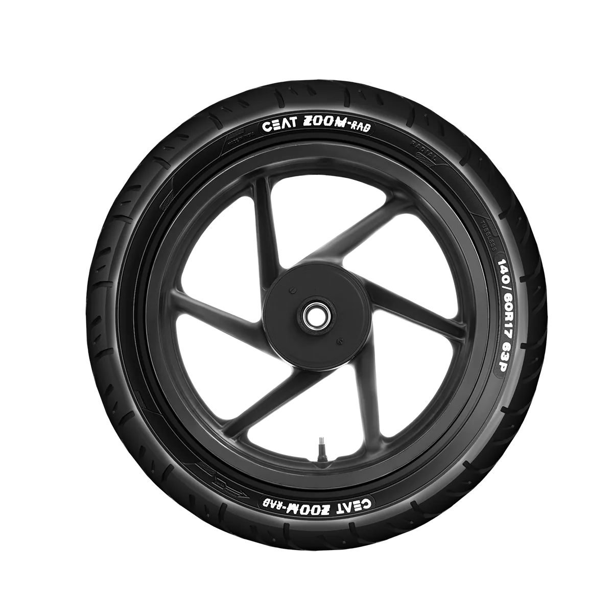 Ceat Zoom Rad 140/60 R17 63P SZ Tubeless Tyre Image