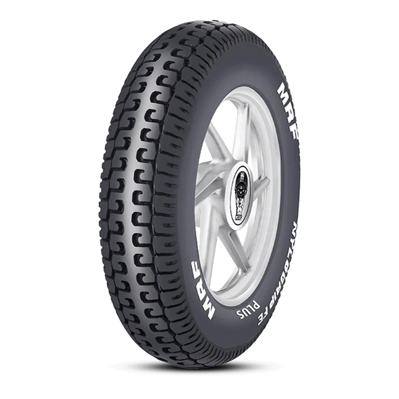 MRF Nylogrip Fe 90/100-10 53J 4PR Tubetype Tyre Image