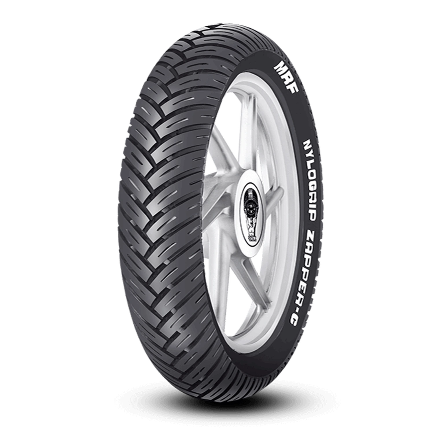 Mrf Nylogrip Zapper-C 120/80-17 61P Tubeless Tyre Image