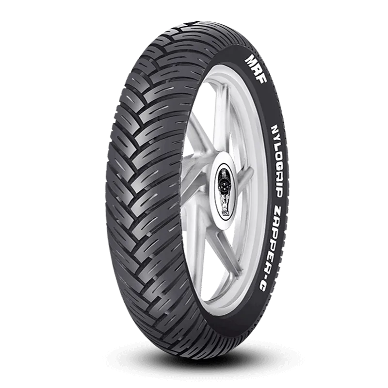 Mrf Nylogrip Zapper-C 120/80-17 61P Tubeless Tyre Image