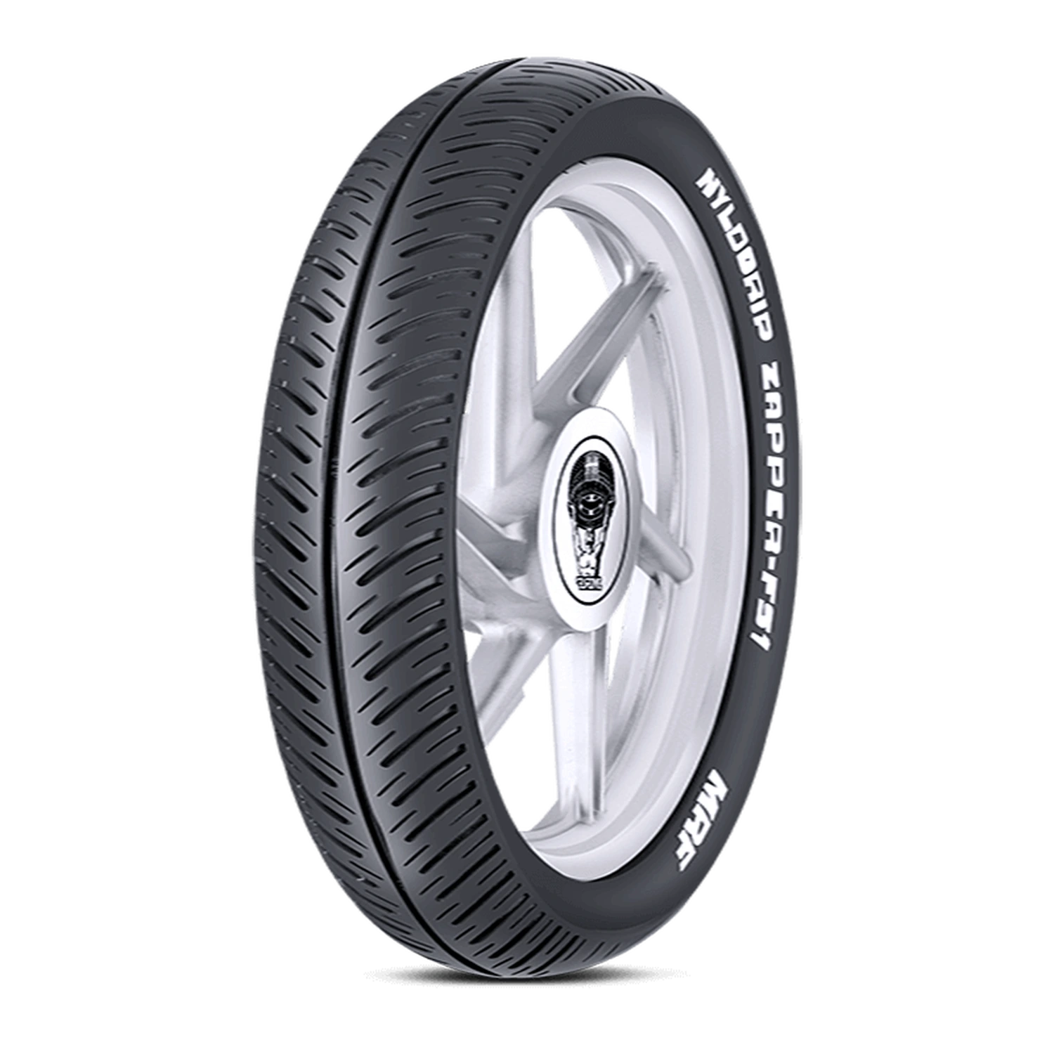 Mrf Nylogrip Zapper-FS1 80/100-17 46P Tubeless Tyre Image
