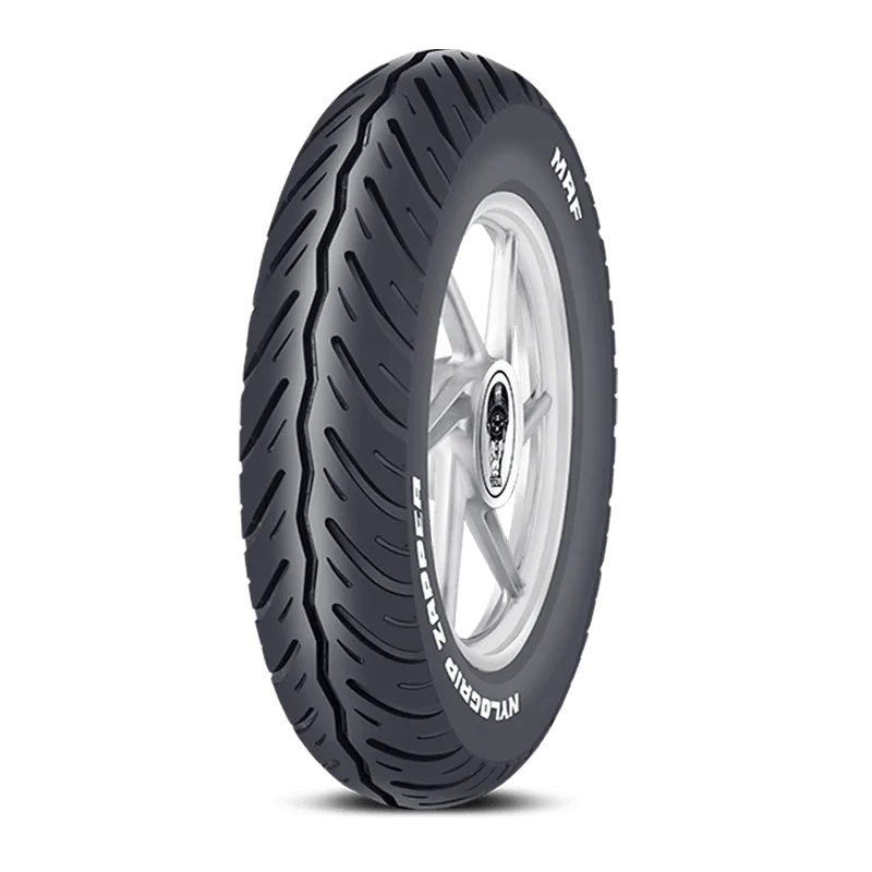MRF Nylogrip Zapper 90/100-10 53J 4PR Tubeless Tyre Image