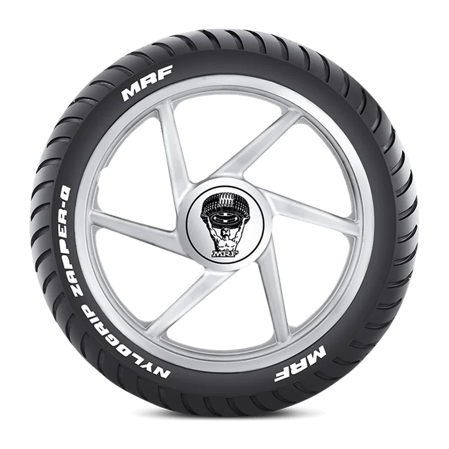 Mrf Zapper Q 110/90-18 61P Tubetype Tyre Image