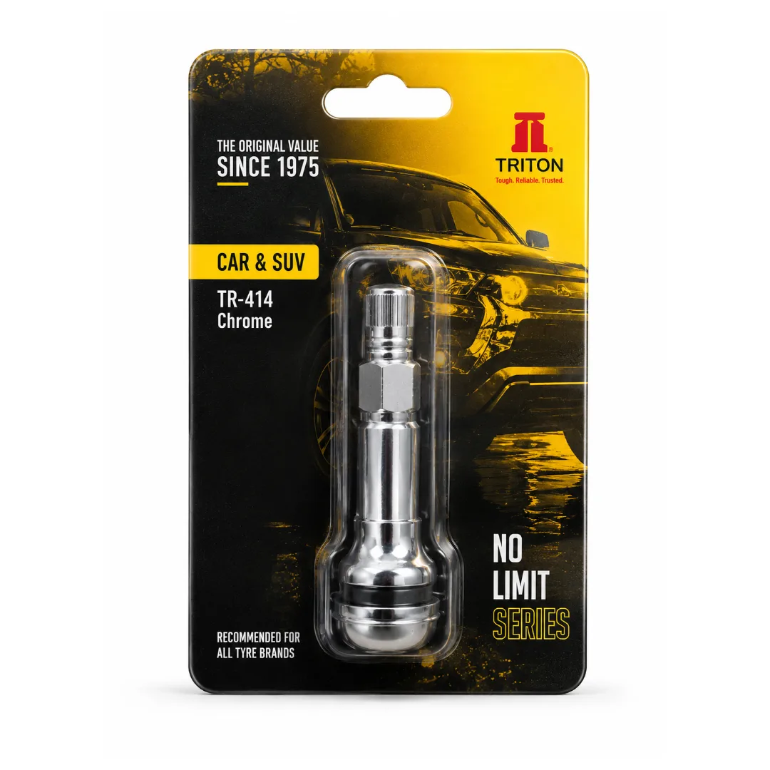 Triton Car & SUV TR 414 Chrome Tubeless Valve Image