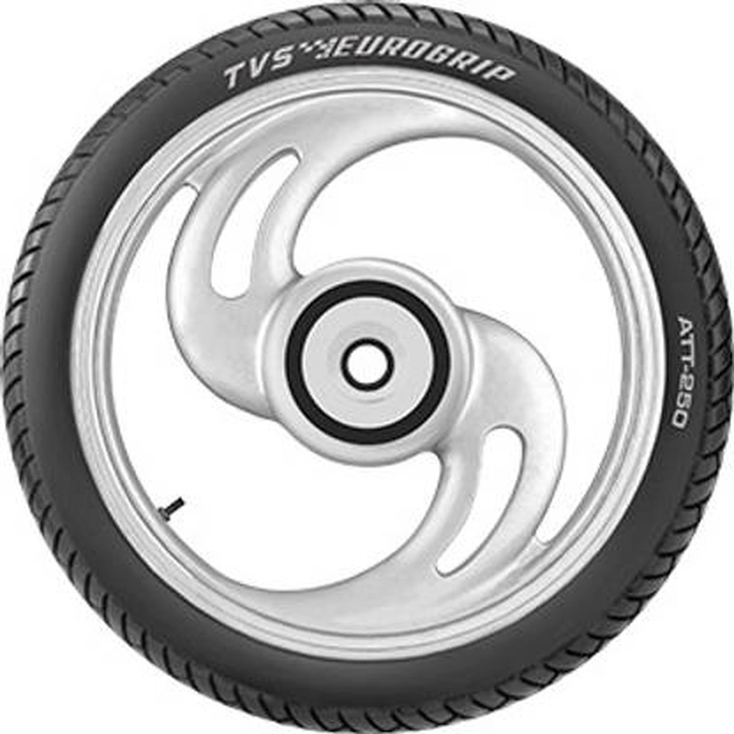 TVS Eurogrip Att250 2.75-18 48P 4PR Tubetype Tyre Image