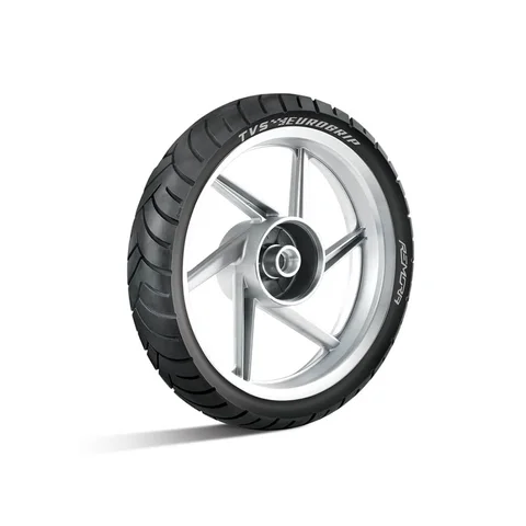 Tvs Eurogrip Remora ATT455R 100/90-18 62P Tubeless Tyre Image